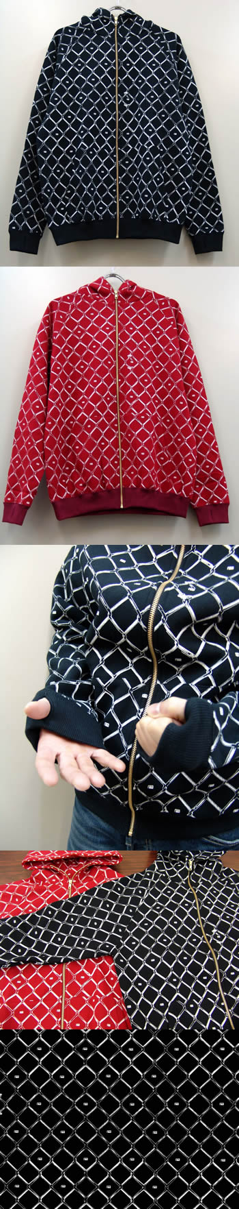 ALL CAGE ZIP HOOD