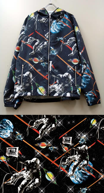 SPACE WAR NYLON ZIP JKT