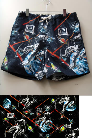 SPACE WAR SHORT PANTS