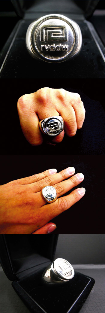 rvddw “THE CHAMP”SILVER RING